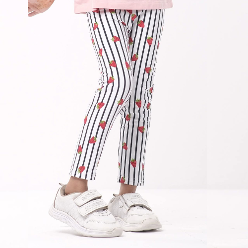 Kids Leggings - BW Steps