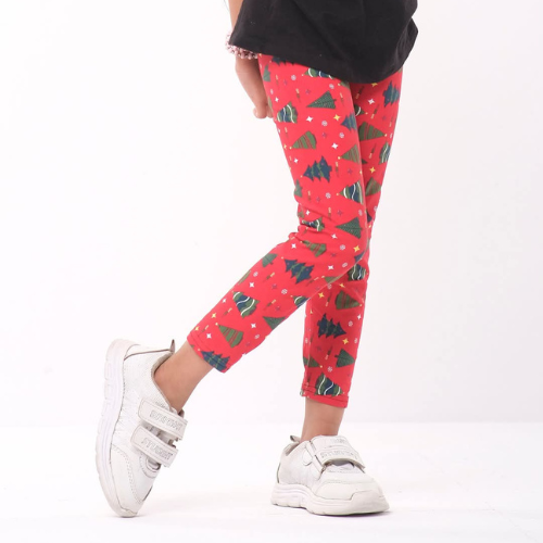 Kids Leggings - Red