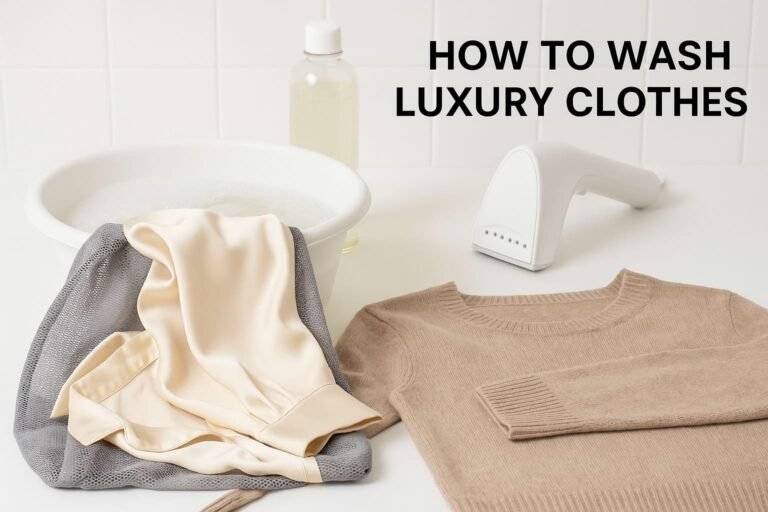 How to Wash Luxury Clothes Without Ruining Them