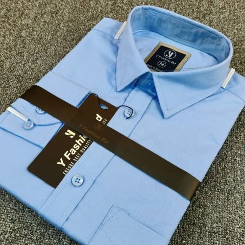 Cotton Executive Formal Shirt - Sky blue