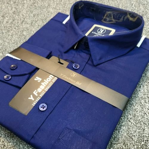 Cotton Executive Formal Shirt - Navy