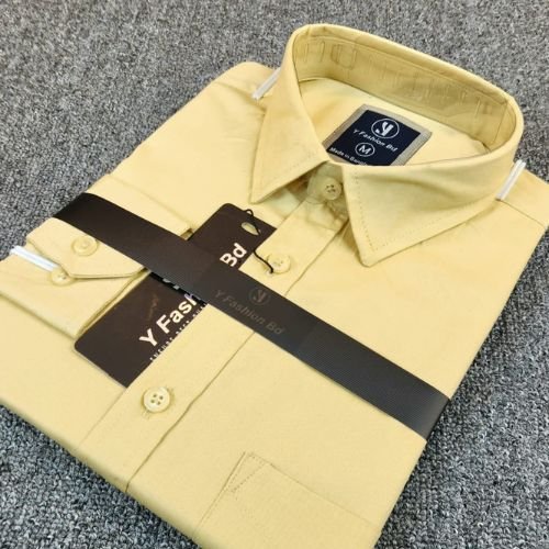 Cotton Executive Formal Shirt - Brown