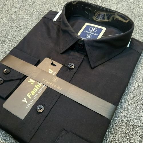 Cotton Executive Formal Shirt - Black